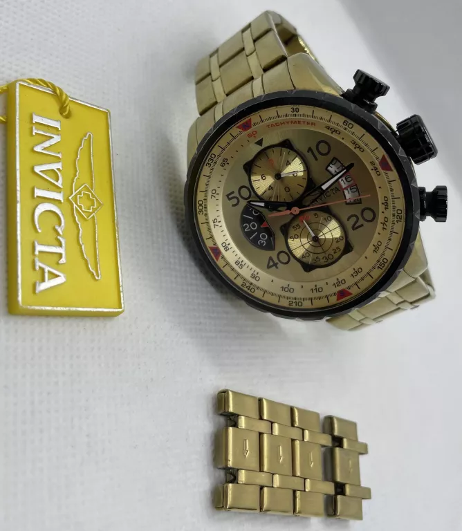 ZEGAREK MĘSKI INVICTA AVIATOR 17205 BRANSOLETA