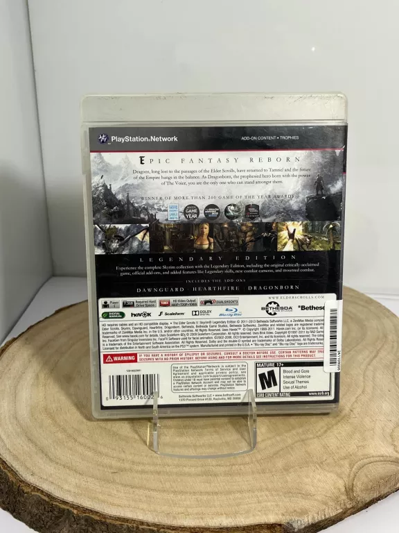 THE ELDER SCROLLS V SKYRIM LEGENDARY EDITION PS3