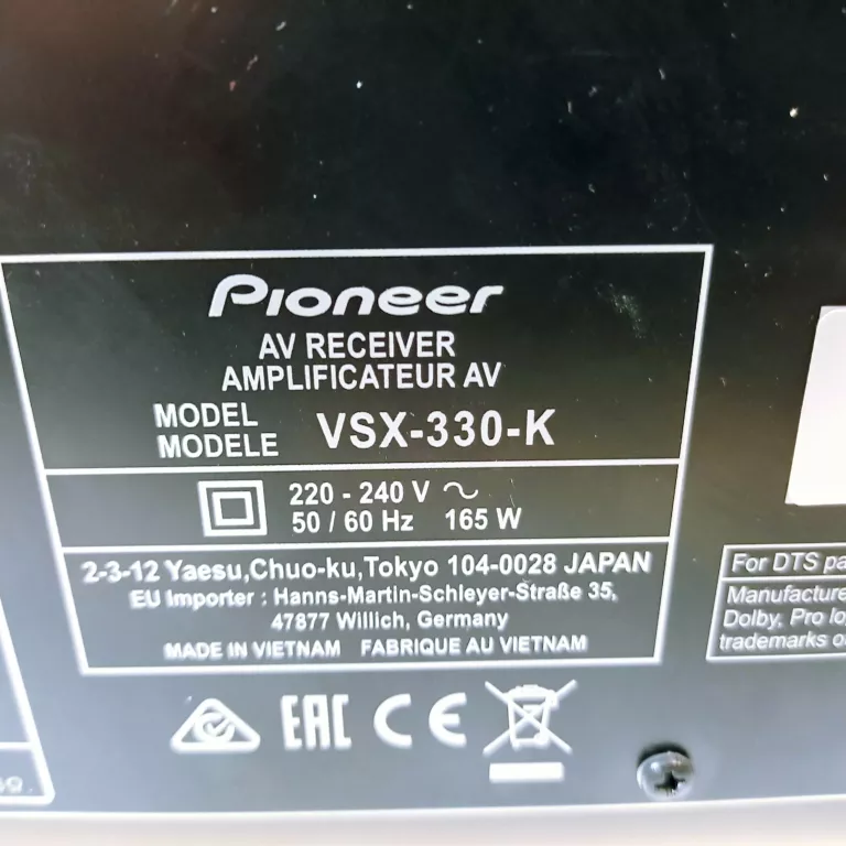 amplituner-pioneer-vsx-330-usb-pilot-model-vsx-330k
