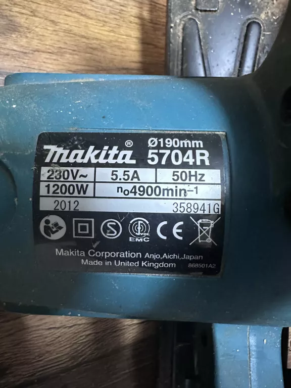 PILARKA RĘCZNA MAKITA 5704R