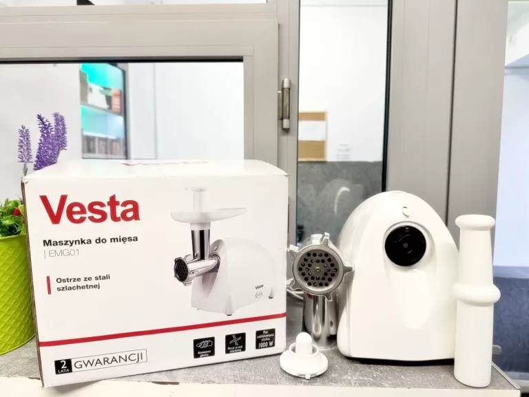 MASZYNKA DO MIELENIA MIĘSA VESTA EMG01 KOMPLET