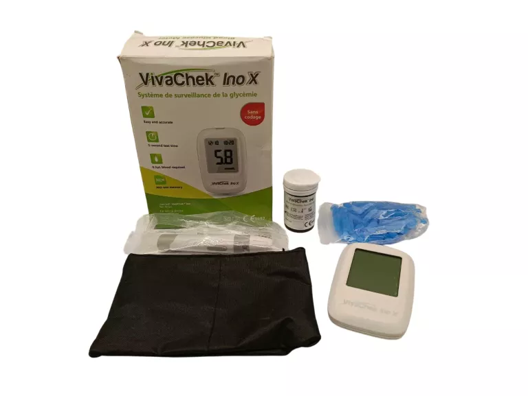 GLUKOMETR VIVACHEK INO XVGM49 BIAŁY