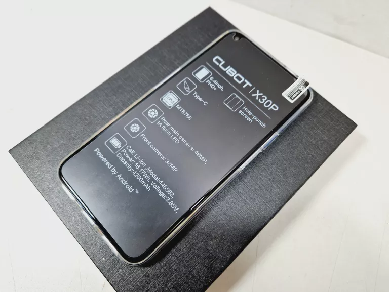 SMARTFON CUBOT X30 P 8 GB / 256 GB 4G (LTE) CZARNY