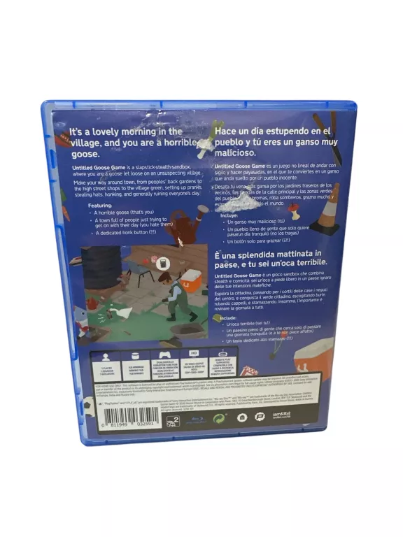 GRA NA PS4 UNTITLED GOOSE GAME