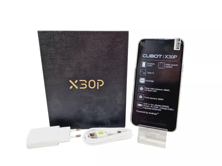 SMARTFON CUBOT X30 P 8 GB / 256 GB 4G (LTE) CZARNY