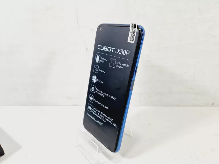 SMARTFON CUBOT X30 P 8 GB / 256 GB 4G (LTE) CZARNY