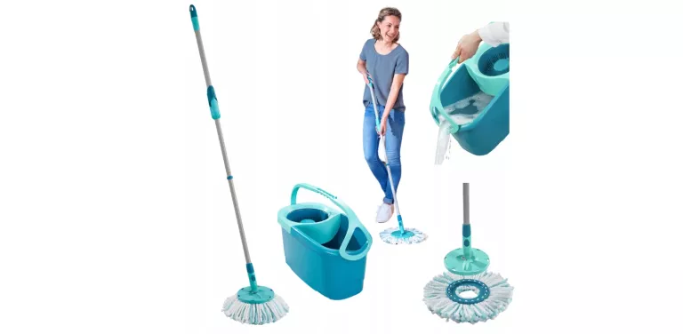 LEIFHEIT MOP OBROTOWY Z WIADREM I PŁYNEM DO MYCIA PODŁÓG ROTATION DISC ERG