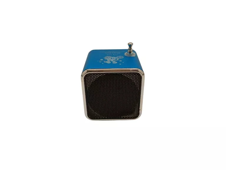 GŁOŚNIK BLUETOOTH Z RADIEM TD-V26 FM CZYTNIK KART PAMIĘCI NIEBIESKI