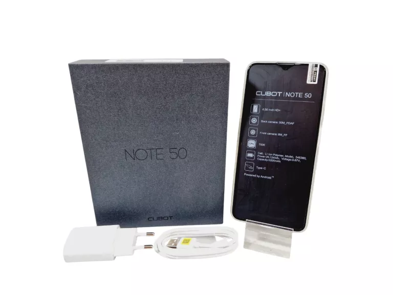 SMARTFON CUBOT NOTE 50 8 GB / 256 GB 4G (LTE) ZIELONY