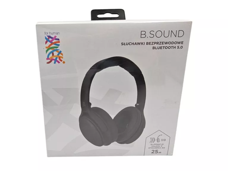 SŁUCHAWKI B.SOUND OE400 ANC CZARNY