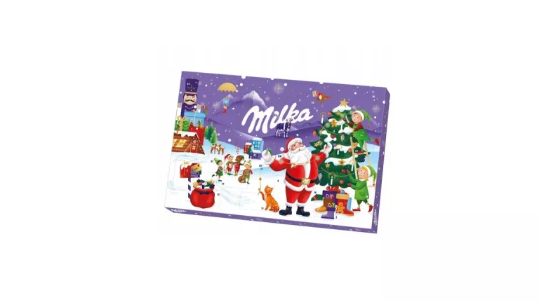 MILKA - KALENDARZ ADWENTOWY Z MLECZNEJ CZEKOLADY 200 G DATA 03.25