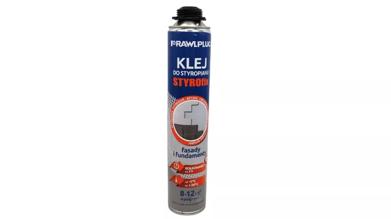 RAWLPLUG STYROFIX KLEJ POLIURETANOWY DO STYROPIANU 750 ML