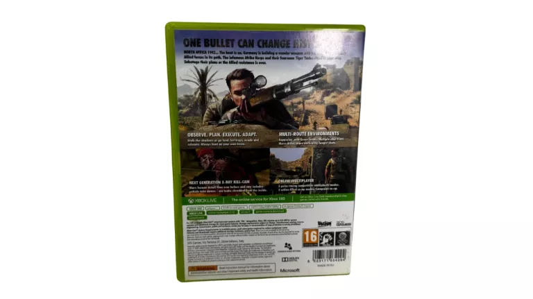GRA XBOX 360 SNIPER ELITE III
