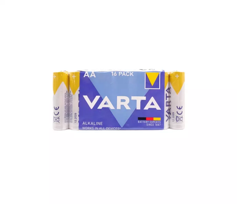 BATERIE ALKALICZNE VARTA AA 16SZT.