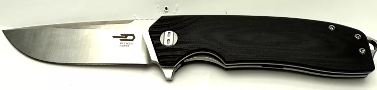NÓŻ SKŁADANY BESTECH LION SATIN D2 G10 / PUDEŁKO
