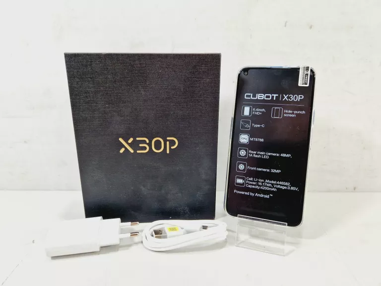 SMARTFON CUBOT X30 P 8 GB / 256 GB 4G (LTE) CZARNY