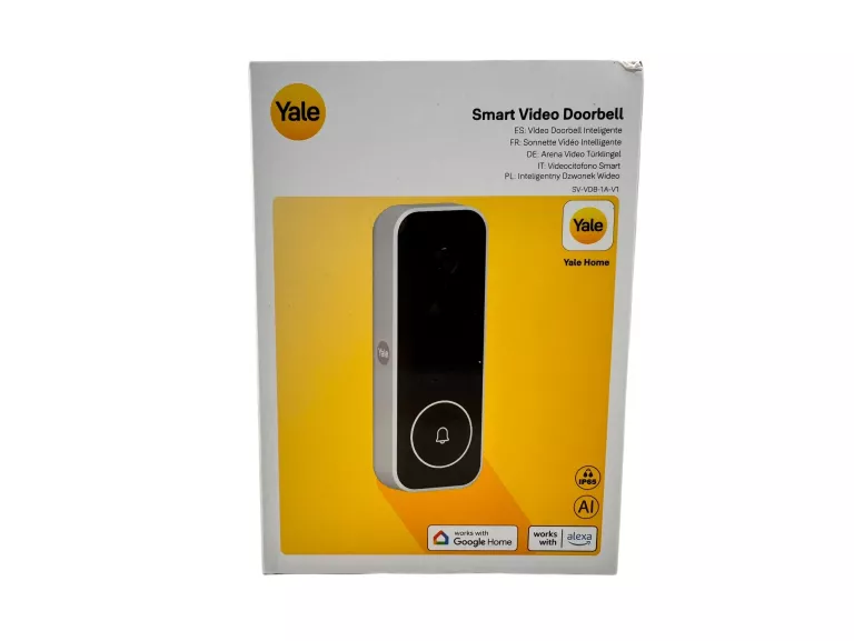 INTELIGENTNY WIDEODOMOFON YALE SV-VDB-1A-W