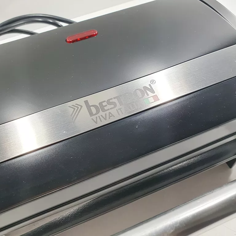 BESTRON PANINI GRILL ELEKTRYCZNY APM123Z 700W DO GRILLOWANIA KANAPEK