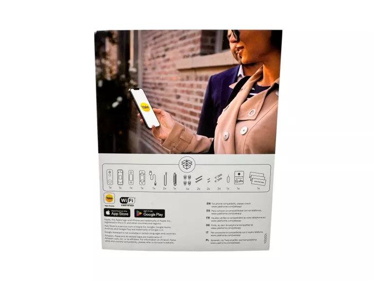 INTELIGENTNY WIDEODOMOFON YALE SV-VDB-1A-W