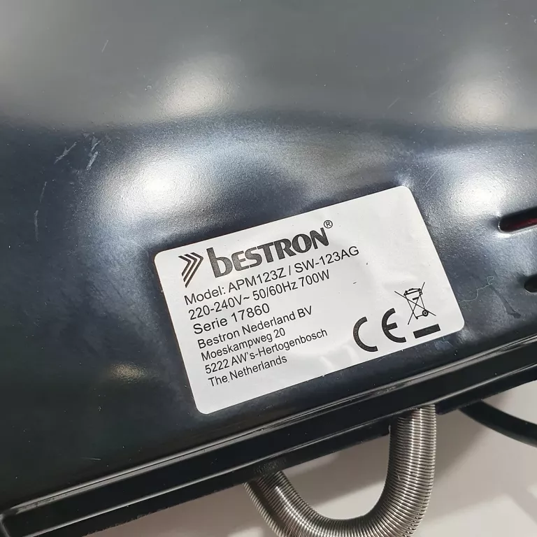 BESTRON PANINI GRILL ELEKTRYCZNY APM123Z 700W DO GRILLOWANIA KANAPEK