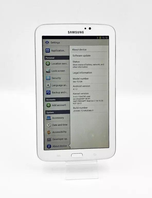 TABLET SAMSUNG GALAXY TAB 3 SM-T210R BIAŁY