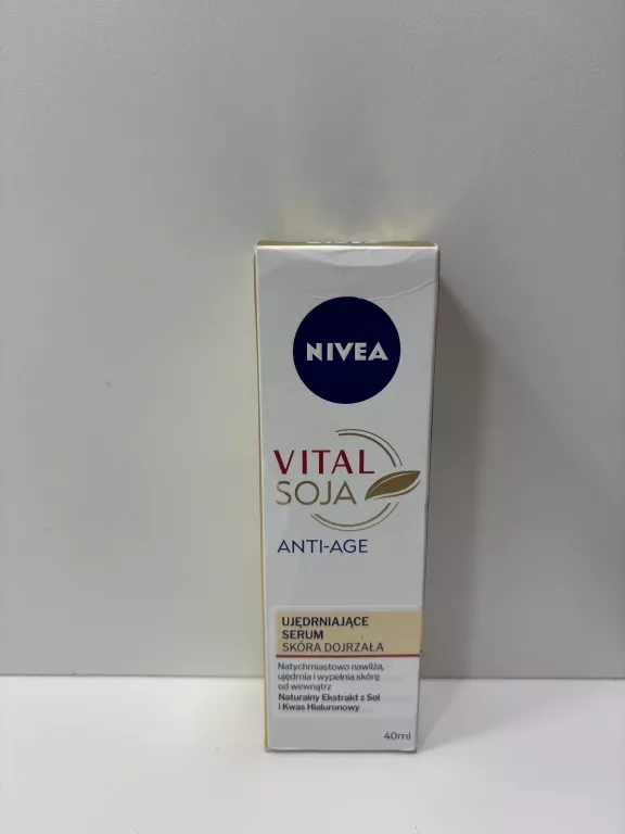 SERUM UJĘDRNIAJĄCE NIVEA VITAL SOJA ANIT-AGE 40ML