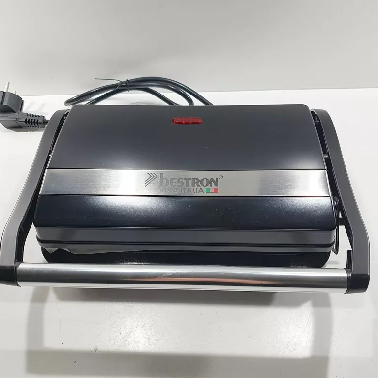 BESTRON PANINI GRILL ELEKTRYCZNY APM123Z 700W DO GRILLOWANIA KANAPEK