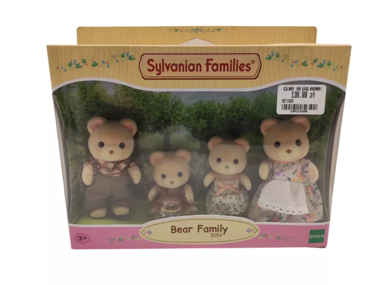 SYLVANIAN FAMILIES RODZINA MISIÓW 5059