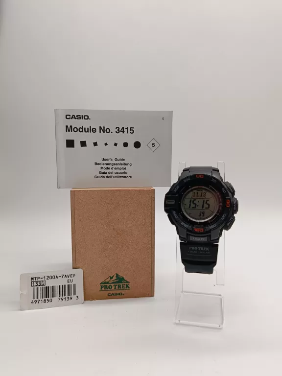 ZEGAREK SPORTOWY CASIO PRG-270-1ER SOLAR PROTREK KOMPAS