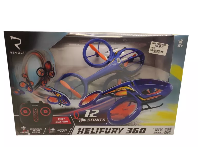 MINI-HELIKOPTER RC SYMA HELIFURY 360 LEWITUJĄCY