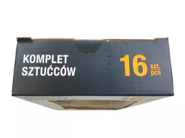 ZESTAW SZTUĆCÓW DAJAR ZŁOTE 16 ELEMENTÓW !! KOMPLET !!!