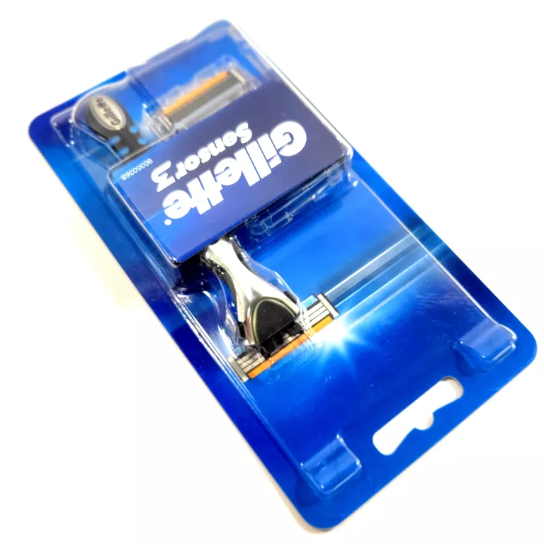 GILLETTE SENSOR 3 MASZYNKA DO GOLENIA + 3 WKŁADY
