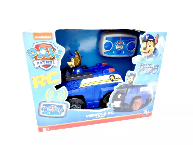 ZABAWKA CHASE POJAZD ZDALNIE STEROWANY SPIN MASTER PSI PATROL POLICJA