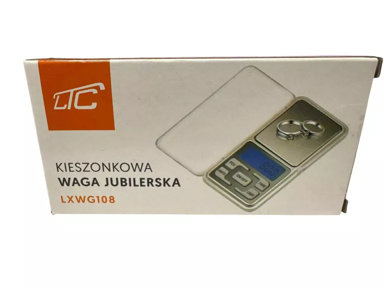 WAGA JUBILERSKA KIESZONKOWA 500G/0,1G LXWG108