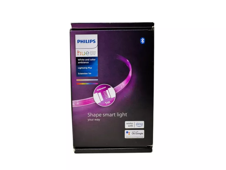 PRZEDŁUŻACZ PHILIPS HUE WHITE AND COLOUR AMBIANCE LIGHTSTRIP PLUS 1M