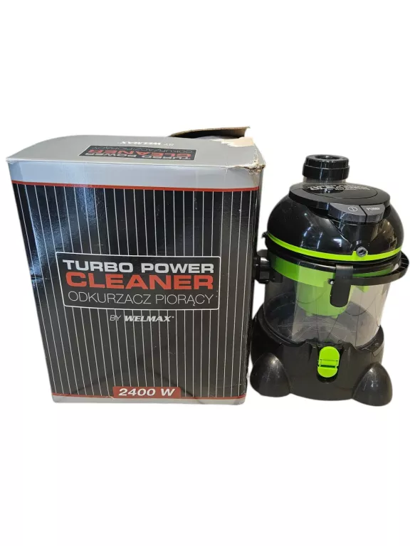 ODKURZACZ PIORĄCY WELMAX TURBO POWER CLEANER 2400W