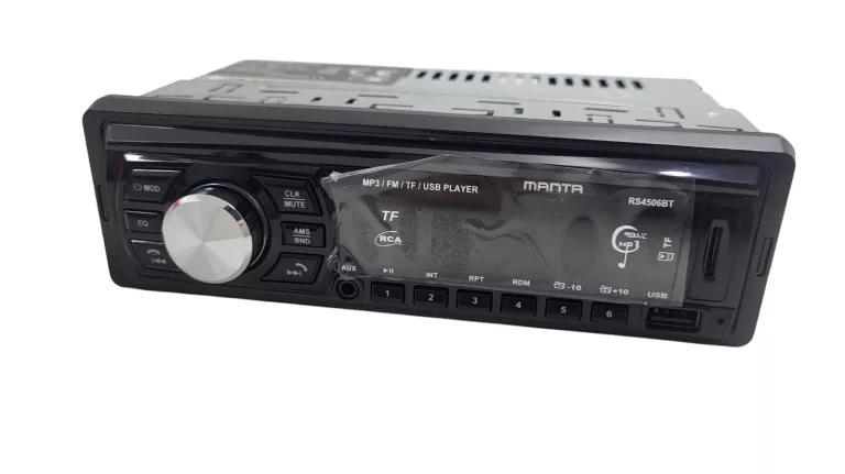 RADIO SAMOCHODOWE MANTA RS4506BT 1-DIN