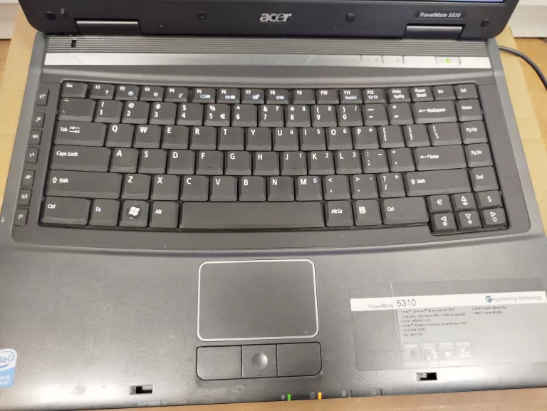 LAPTOP TRAVELMATE 5310 ACER + ZASILACZ