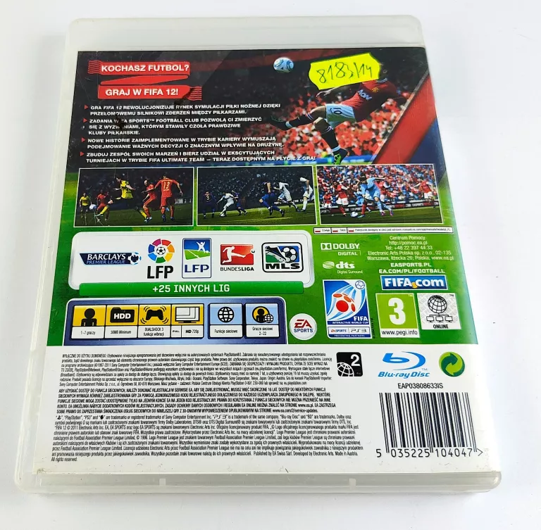 GRA FIFA 12 PL PS3
