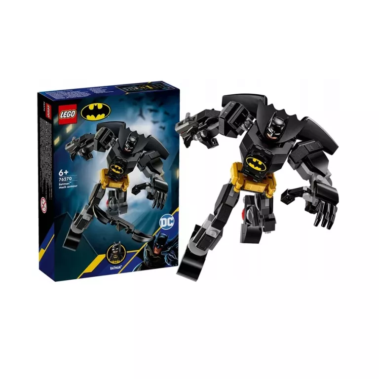 LEGO DC BATMAN 76270 MECHANICZNA ZBROJA BATMANA KOLEKCJONERSKI ROBOT