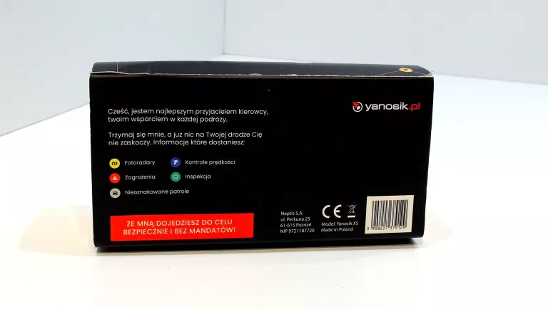 YANOSIK XS ASYSTENT ANTYRADAR