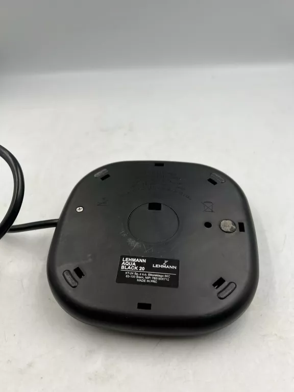 CZAJNIK ELEKTRYCZNY LEHMANN AQUA BLACK 20 1500 W CZARNY