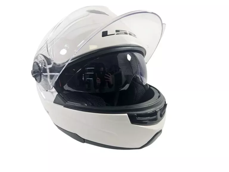 KASK SZCZĘKOWY Z OKULARAMI LS2 STROBE XL