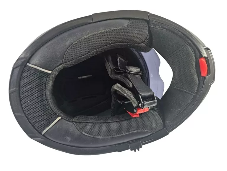 KASK SZCZĘKOWY Z OKULARAMI LS2 STROBE XL