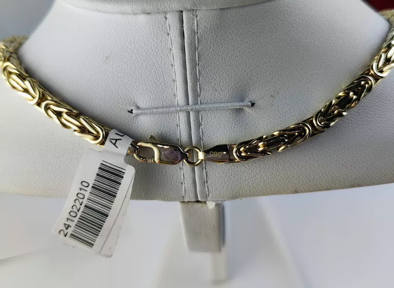 ZŁOTY ŁAŃCUSZEK KRÓLEWSKI 17,59 G 585