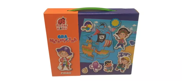 PUZZLE PIRACI. GRA MAGNETYCZNA ROTER KAFER
