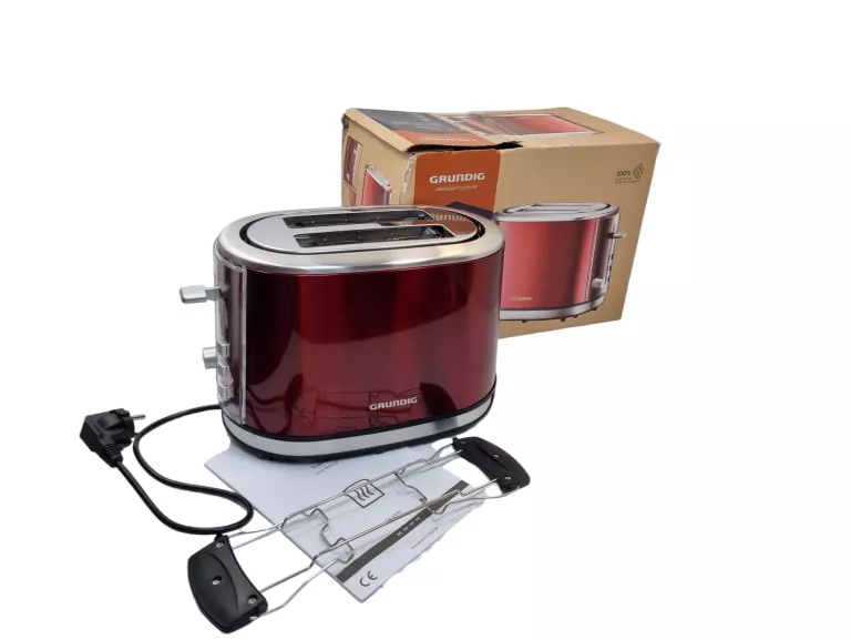TOSTER Z PODGRZEWACZEM DO BUŁEK GRUNDIG RED SENSE TA6330