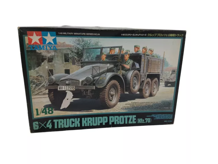MODEL TAMIYA 6X4 TRUCK KRUPP PROTZE KFZ.70