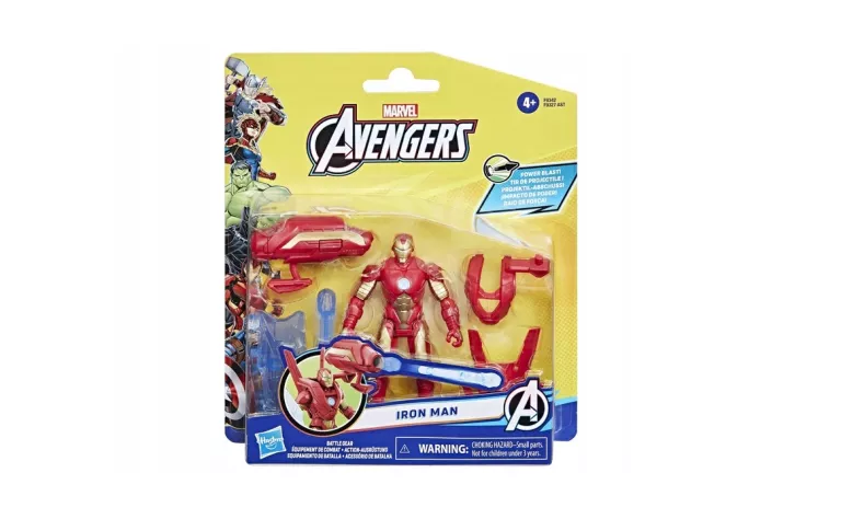 FIGURKA MARVEL AVENGERS BATTLE GEAR IRON MAN F93425X6