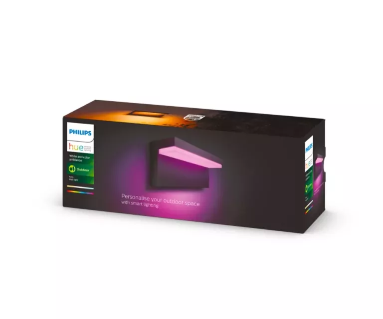 KINKIET ZEWNĘTRZNY PHILIPS HUE WHITE AND COLOUR AMBIANCE NYRO WALL LANTERN